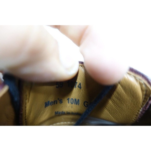 JOHNSTON & MURPHY Men Leather Wingtip 10M-US/9UK/43EU Derby Dress Shoe Oxfords main image 10